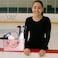 CRS Cross Rink Side Tote Ice Skating Accessory BagFigure Skating Roller Inline Skaters Dance CheerOrganizes Guards Water Bottle Phone Rink Side Tote Shimmer Pink