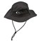 Quiksilver mens Bushmaster Protection Floppy Visor Bucket Sun Hat Black SmallMedium US