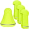 Sintege 4 Pieces Sun Shade Hat Neck Sun Shade Hat Cooling Skull CapFluorescent Yellow