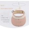 Sinsinfuns Sun Hats for Kids Foldable Straw Hat Toddler Girl Lace Bowknot Sun Visor Beach Hat Pink