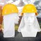 Sintege 6 Pieces Hard Hat Sun Shade Cooling Skull Cap Sun Neck Protector Quick Dry Neck Shade for Women MenWhite