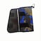 Tgpiao 1pc Premium Soft Bait Storage Bag Waterproof Fishing Lure Organizer Lightweight Portable with Detachable Clear Sleeves Zippered Pockets for Easy Access CamouflageBlue
