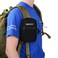 BOOSTEADY Backpack Strap Pouch Smartphone Strap Pack Backpack Attachment Bag for Hikers
