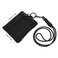 NUOBESTY Multifunctional Headphone Pouch with Lanyard Small Hanging Storage Bag Backpack Keychain Coin Wallet Organizer for Travel Camping 413X314X039In