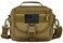 Protector Plus Tactical Messenger Bag Men Small Military MOLLE Crossbody Pack Tool Briefcase Assault Gear Handbags Outdoor Utility Carry Satchel Patch Included Brown