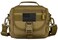 Protector Plus Tactical Messenger Bag Men Small Military MOLLE Crossbody Pack Tool Briefcase Assault Gear Handbags Outdoor Utility Carry Satchel Patch Included Brown
