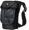 XUELILEU Drop Leg Bag for Men Military Tactical Thigh Pack Pouch Multifunctional Tactical Package Outdoor Hiking Thigh Bag 2Black