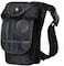 XUELILEU Drop Leg Bag for Men Military Tactical Thigh Pack Pouch Multifunctional Tactical Package Outdoor Hiking Thigh Bag 2Black