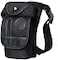 XUELILEU Drop Leg Bag for Men Military Tactical Thigh Pack Pouch Multifunctional Tactical Package Outdoor Hiking Thigh Bag 2Black