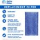 Fette Filter 10 Pack Polishing Internal Canister Filter Compatible with MarineLand Magnum Polishing Internal Filter JH Cartridge