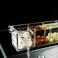 YueYueZou Hang On Acrylic Filter Box for FishTurtle Tank 3 GridsClear Box only