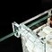 YueYueZou Hang On Acrylic Filter Box for FishTurtle Tank 3 GridsClear Box only