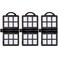 LAQUAL Replacement Fish Tank Filter Cartridges Suitable Aquarium Filter 1530 Gal 3 Pack White
