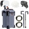 SUNWEN Aquarium External UltraQuiet Canister Filter Fish Tank Water Circulation Filter with Filter Media 171225266317397GPH