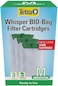 Tetra Whisper BioBag Medium Filter Cartridges for Aquariums 3 Count Ready to Use Fits Whisper Fish Tank Filters 510 Gal PF10 IQ 10
