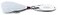 acme Kastmaster Lure with Bucktail Teaser and Single Hook Chrome 3 Oz