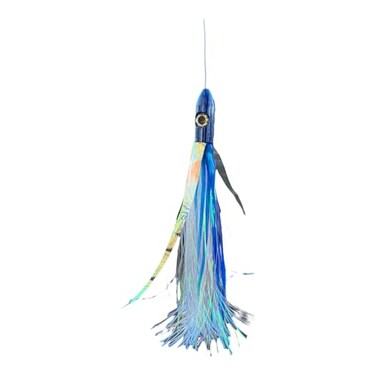 Geronimo 35 Oz 7 inch Flying Lure Offshore Trolling Lure Tuna Mahi Wahoo Lure 1 Pack BlueWhite