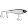 Berkley Choppo Topwater Fishing Lure Black Chrome 34 oz 105mm Topwater Enhanced Propeller Surface Area for Maximum Disturbance Equipped with Sharp Fusion19 Hook