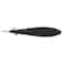 Berkley Choppo Topwater Fishing Lure Black Chrome 34 oz 105mm Topwater Enhanced Propeller Surface Area for Maximum Disturbance Equipped with Sharp Fusion19 Hook