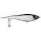 Berkley Choppo Topwater Fishing Lure Black Chrome 34 oz 105mm Topwater Enhanced Propeller Surface Area for Maximum Disturbance Equipped with Sharp Fusion19 Hook