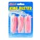 C&H Lures CH Lures King Buster Lure PinkWhite Skirt 18 oz Head 25 in 3 pc