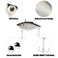 Dr.Fish DrFish 3 Pack Lipless Crankbait VIB Hard Bait Sinking Bass Lure Chrome Laser Painting 3D Eyes Rattle Balls Treble Hook Split Ring Tackle Box Freshwater Shad Perch Walleye Musky