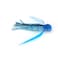Evolution Lures Saltwater Big Game Fishing Lure for Offshore trolling FlyBoy 6 Blue Light Blue Glow Unrigged