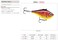 Rapala RPR06RFCW Rippin Rap 06 Redfire Crawdad Lure