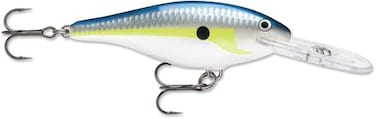 Rapala Shad Rap Crankbait Hard Bait Lure Bass Walleye and Pike Fishing Lure Classic Tight Wiggle 2 Helsinki Shad