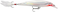 Rapala XRap Jerkbait Suspending Hard Bait Bass Walleye Pike Fishing Lure Slashbait Action 4 Glass Ghost