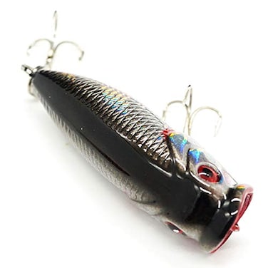 SEASKY Fishing Plug Lures Micro Popper Topwater Trout Attack in Freshwater