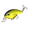 Strike King HCBPM535 Bitsy Pond Minnow Crankbait Fishing Lure Chartreuse with Black Back 332 oz Irresistible to Fish