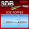 Duel YoZuri 3DB Popper 3in Prism Shad