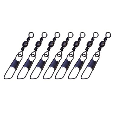 Eagle Claw Barrel Swivel WSafety SNAP14