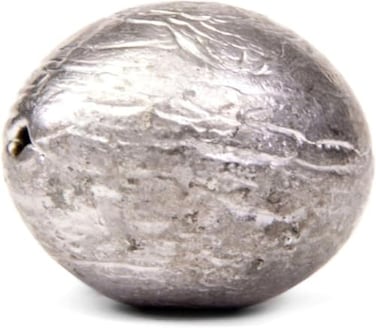 Bullet Weights EGV5 Egg Sinker Smooth Slip Design for Freshwater Saltwater Ideal for Catfish All Around Sinker for Variety of Fishing Applications 1 Ounce 80 Each