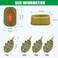 SILANON Carp Fishing Method Feeder Set 4 Inline Method Feeders with 1 Quick Release Carp Fishing Equipment Tackle for Baits Holder Tool
