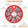 SILANON Split Shot Fishing Weights Kit 423ozBox Round Split Shot Fishing Sinkers Removable Small Fishing Egg Weights Fishing Gear Tackle 7 Sizes