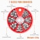SILANON Split Shot Fishing Weights Kit 423ozBox Round Split Shot Fishing Sinkers Removable Small Fishing Egg Weights Fishing Gear Tackle 7 Sizes