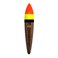Thill Big Fish Slider Float 6 in orangeyellow