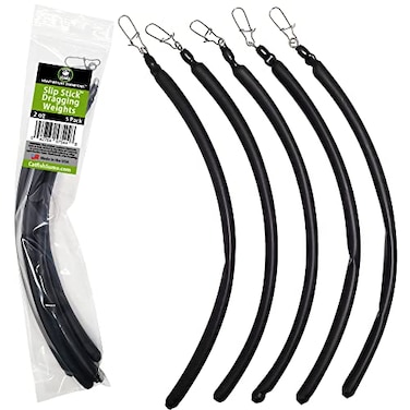 Catfish Sumo Slip Stick Dragging Weights NoSnag Sinkers for Dragging Trolling Drift Bottom Bouncing Curved Flexible Trolling Lead 4oz 5Pack
