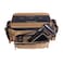 Plano Guide Series 3600 Tackle Bag Medium Beige 1680 Denier Fabric with Waterproof Base Includes 5 Stowaway Utility Boxes Premium Fishing Storage for Baits Lures