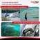 BasicGear Cast Net Zinc Iron 6ft Radius 38 inch Mesh for Freshwater and Saltwater Bait Fish Professional Grade and Upgraded Material Throw Style