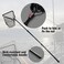 Fiblink 118 inches Folding Fishing Landing Net Fish Net with Extending Telescoping Aluminum Pole Handle 59118 inches