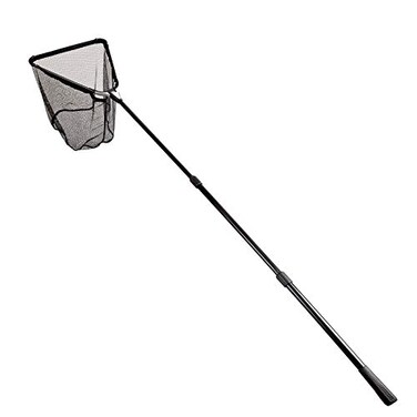 Fiblink 118 inches Folding Fishing Landing Net Fish Net with Extending Telescoping Aluminum Pole Handle 59118 inches