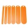 PZRT 6pcs Netting Shuttles Kit 6 Size Tackle Plastic Net Making Repair Tools Fishing Accessories and Supplies