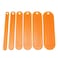 PZRT 6pcs Netting Shuttles Kit 6 Size Tackle Plastic Net Making Repair Tools Fishing Accessories and Supplies