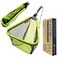 Black Paw Floating Fishing Net Foldable Fish Landing Net Rubber Coated with Neoprene Foam NonSlip EVA Handle Light Green Fixed Pole