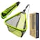 Black Paw Floating Fishing Net Foldable Fish Landing Net Rubber Coated with Neoprene Foam NonSlip EVA Handle Light Green Fixed Pole