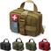 VIIDOO 1000D Laser Cut Ifak Pouch Upgrade Tactical Molle Rip Away EMT First Aid Ifak Pouches Medical Empty Bag for Duty Belt Backpack Vest
