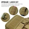 VIIDOO 1000D Laser Cut Ifak Pouch Upgrade Tactical Molle Rip Away EMT First Aid Ifak Pouches Medical Empty Bag for Duty Belt Backpack Vest